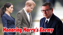Prince Harry's hated aide who 'blocked him from seeing Queen' handed top honour by Charles