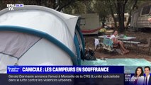 Canicule: quand les campeurs suffoquent sous leurs tentes dans le Var