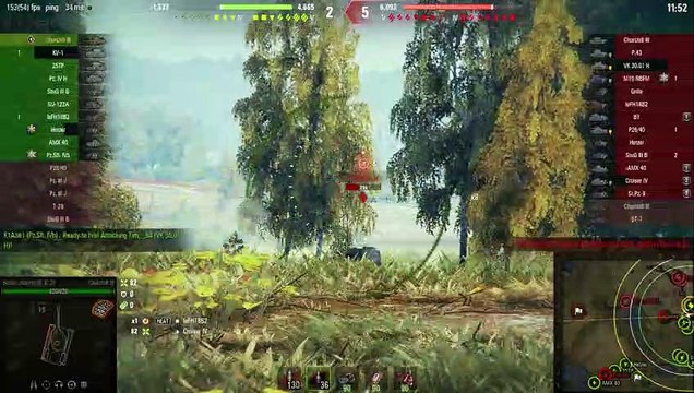 [ wot ] CHURCHILL III 不屈的戰場傳奇！ | 6 kills 2.8k dmg | world of tanks | @pewgun77 ​