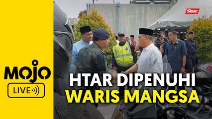 Waris wangsa hadir ke Jabatan Forensik HTAR