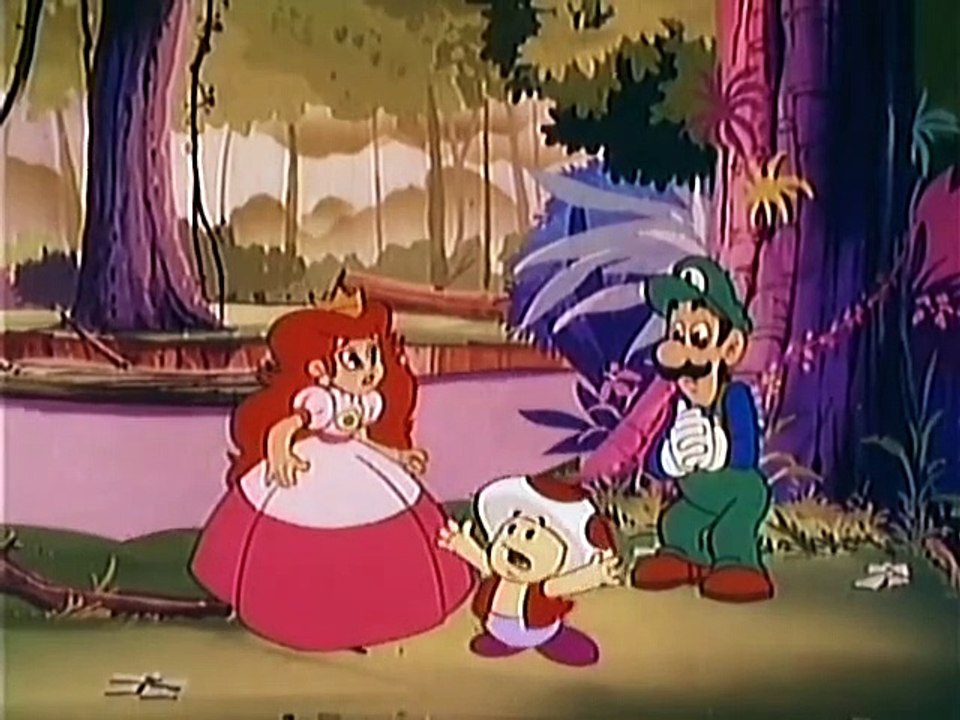 Super Mario Brothers Super Show 40  Mario of The Apes,  NINTENDO game animation