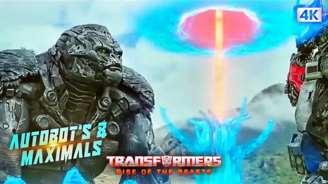 AutoBots And Maximals, Roll Out!: transformers 7 Movie Clip.