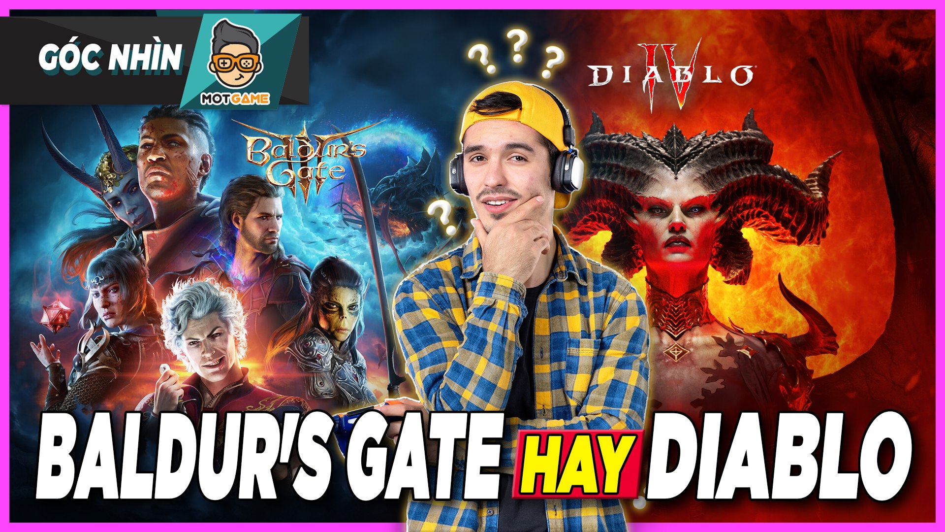 ⁣Baldur’s Gate 3 vs. Diablo 4: Bạn thích cái tên nào hơn?
