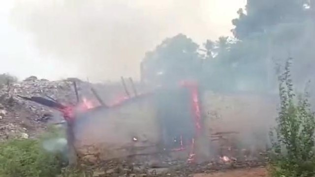 నెల్లూరు జిల్లా: అగ్ని ప్రమాదం.. తప్పిన భారీ ప్రమాదం