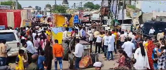 पांच राज्यों के संतों ने कराया पवित्र ज्योति को स्नान