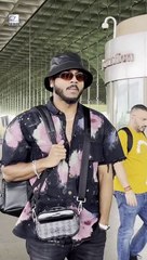 Rapper KING spotted at airport, poses for camera as he was photographed