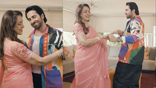 Ayushmann Khurrana Hema Malini Dream Girl Song पर Romantic Dance Video Viral | Boldsky