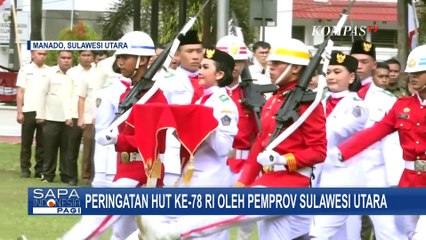 Undang Tokoh Masyarakat dan Pelajar, Pemprov Sulut Gelar Upacara HUT Ke-78 RI!