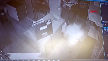Edirne'de Giyim Mağazası Hırsızlığı Güvenlik Kamerasına Yansıdı