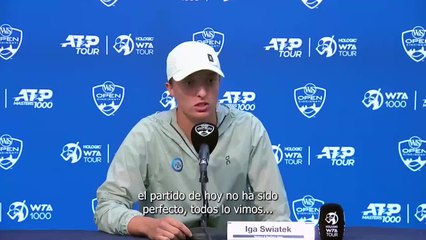Eres nº1 del mundo con 22 años y recibes críticas día tras día: esto de Swiatek es para reflexionar