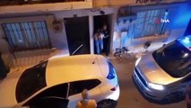Bursa'da Narkotik Polisi Şüpheli Şahısların Evinde Baskın Yaptı