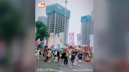 Chi Pu không hề "giảm nhiệt" ở xứ Trung, mang nết ăn chuẩn người Việt đến show ẩm thực