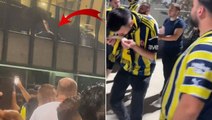 Fenerbahçe maçına damga vuran kare! Sloven polisinin müdahalesiyle yerde kaldı, hiçbir sağlık görevlisi yanına gitmedi