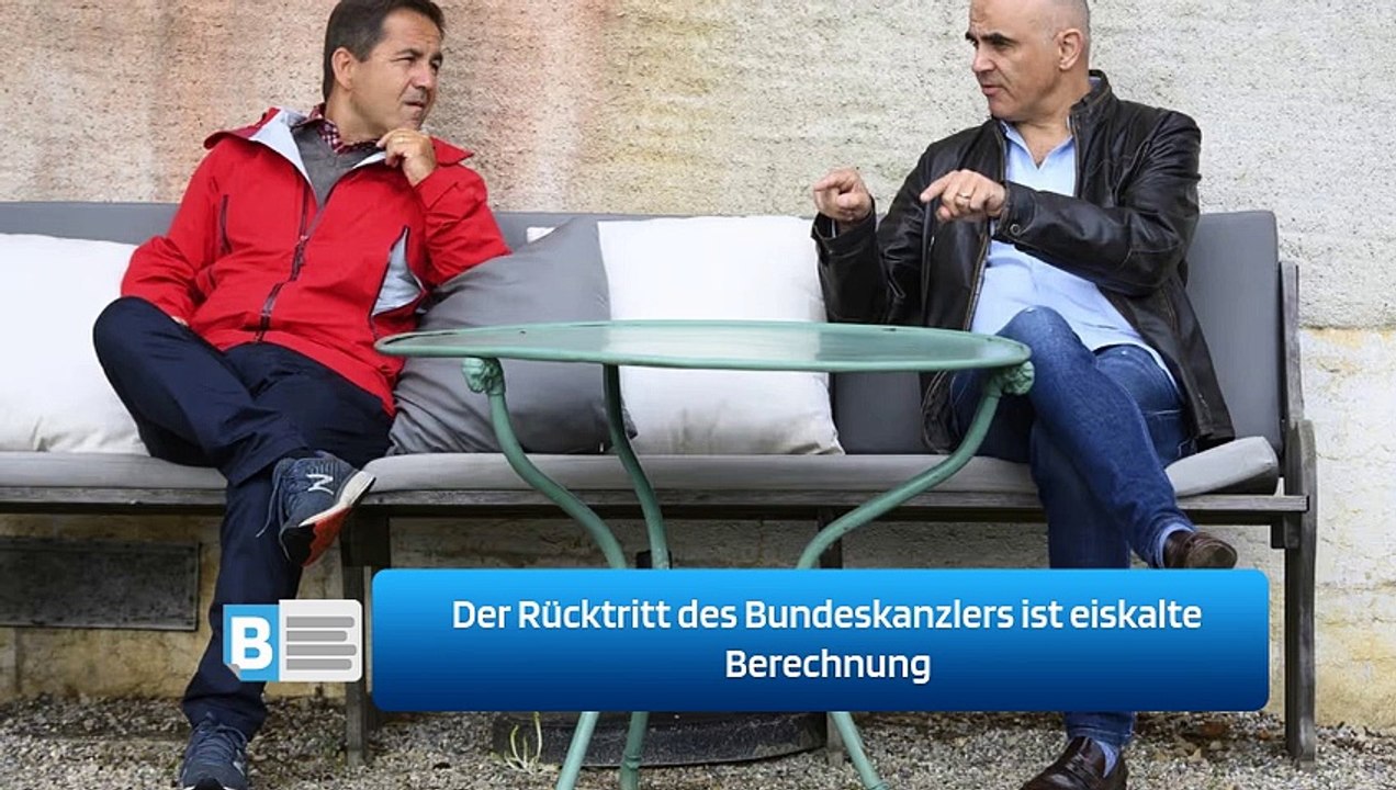 Der Rücktritt des Bundeskanzlers ist eiskalte Berechnung