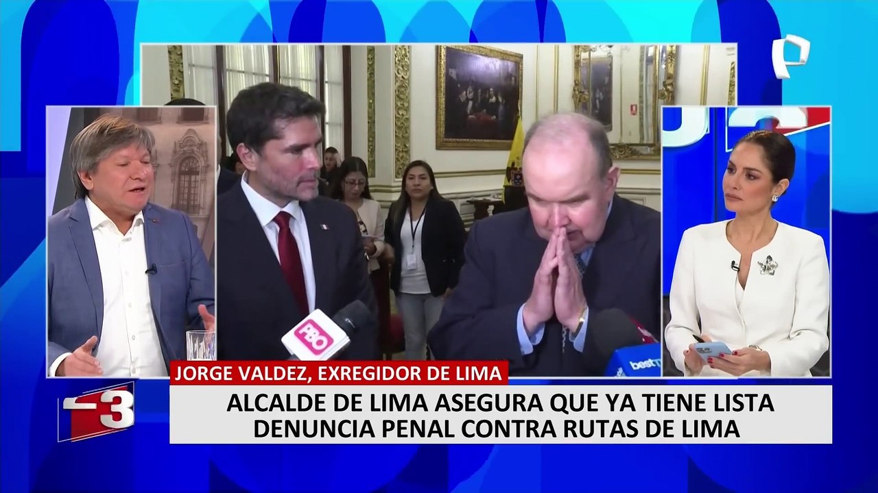 Jorge Valdéz: "Rafael López Aliaga trata de cubrir una gestión ineficiente" con tema de los peajes