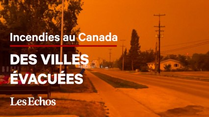 Des milliers de personnes fuient les feux de forêt dans le Nord canadien