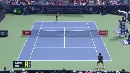 Highlights: Alcaraz glückt Revanche gegen Paul
