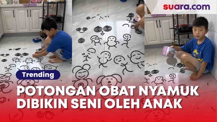 Potongan Obat Nyamuk disulap Menjadi Seni Lucu s!