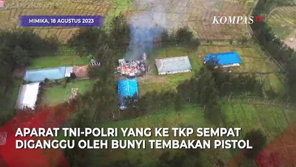 KKB Titus Murib Bakar Perpustakaan Sekolah di Momen Peringatan HUT ke-78 RI