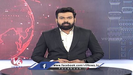 RTC Bus Hits Man At Rahamath Nagar Circle  _ Hyderabad  _ V6 News