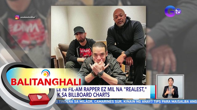 Single ni Fil-Am rapper EZ Mil na Realest, pasok sa Billboard Charts | BT