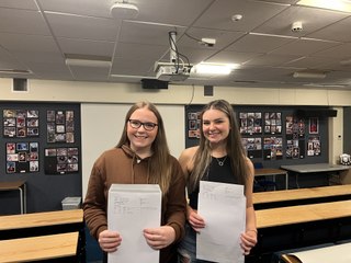 Ballakermeen A-level students