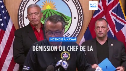 Hawaï : démission du chef de la gestion des crises de Maui