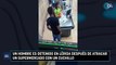 Un hombre es detenido en Lérida después de atracar un supermercado con un cuchillo