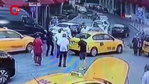 İstanbul'da kısa mesafe cinayeti kamerada Taksicinin öldüresiye dövdüğü adam öldü