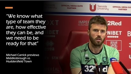 “We know what type of team they are, how effective they can be, and we need to be ready for that”: Michael Carrick previews Middlesbrough vs. Huddersfield Town
