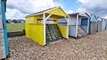 Beach huts offer holiday makers in Sussex some home comforts at the seaside