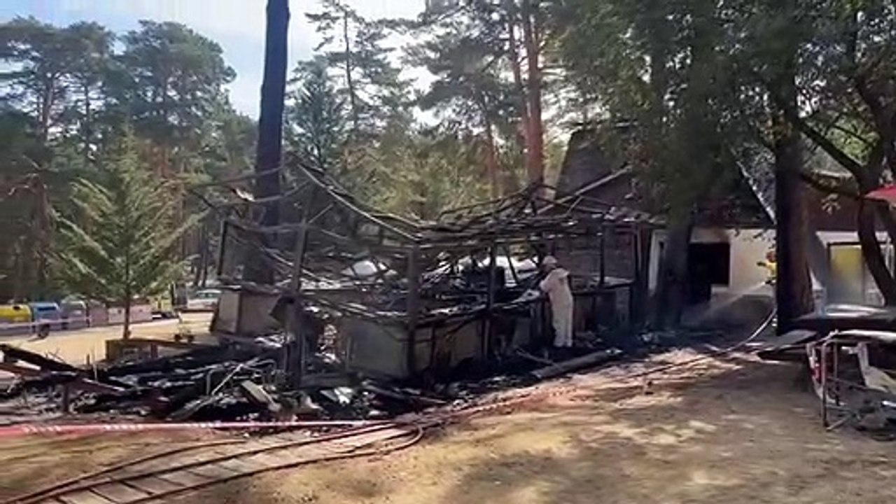 Incendio Playa Pita