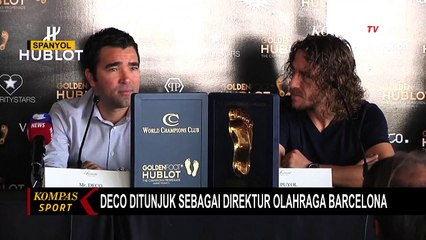 Resmi, Deco Ditunjuk Sebagai Direktur Olahraga Barcelona