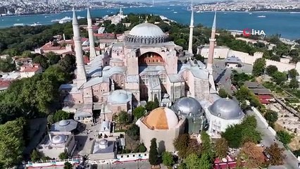 Ayasofya-i Kebir Camii Şerifi'nde restorasyon başladı