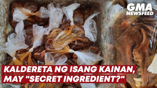 Kaldereta ng isang kainan, may secret ingredient? | GMA News Feed