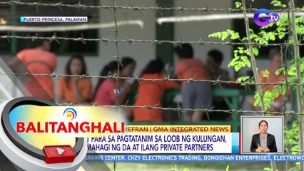 Gamit para sa pagtatanim sa loob ng kulungan, ipinamahagi ng DA at ilang private partners | BT