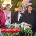 Sinem Kobal'ın düğünde gelinin elinin sıkmaması sosyal medyada gündem oldu!