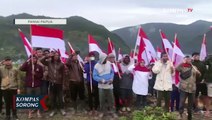 Pengibaran Bendera Merah Putih Bentuk 78 di Wisata Bukit Bobaigo
