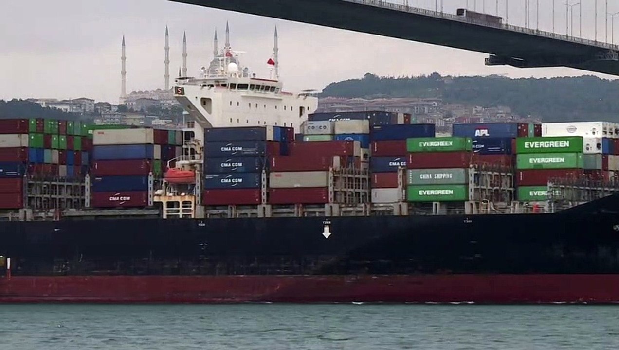 In Odessa ausgelaufener Frachter 'Joseph Schulte' erreicht Istanbul