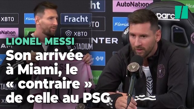 Messi savoure l’accueil « extraordinaire » à Miami, le « contraire » de son arrivée au PSG