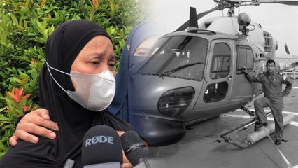 Isteri kongsi perbualan sehari sebelum kejadian, sudah jangka suami salah seorang mangsa pesawat terhempas