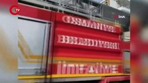 Osmaniye’de tüp patladı, yangın çıktı 1 yaralı