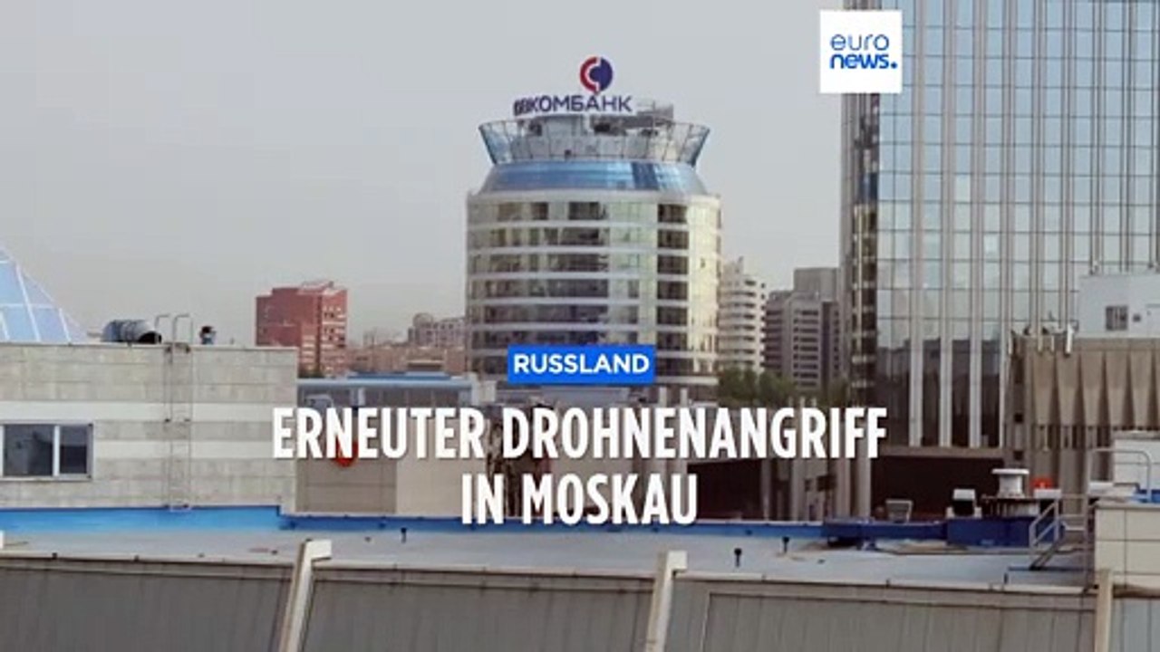 Erneuter Drohnenangriff in Moskau - Flugobjekt abgeschossen