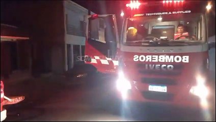 Incendio en una vivienda del Bº Mariano Moreno