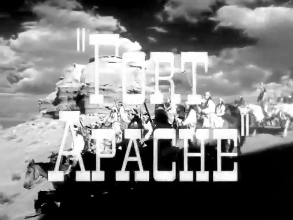 IL MASSACRO DI FORT APACHE (Fort Apache, 1948) - Parte 1 - Clip: Monument Valley, Ordine di partenza, Reggimento in marcia.