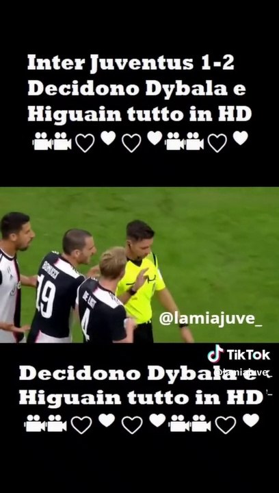 Decidono il Derby d'italia #dybala e #higuain tutto in HD   #InterJuventus 1-2 #Dybala #joya #dybala10 #dybala21 #Higuain #gh99 decide Derby d'Italia! #lamiajuve_ #reelfacebook #juve #juventus #juventusfans⚪⚫ #storiadiungrandeamore #fi