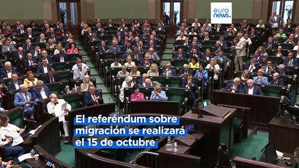 Polonia | El Parlamento aprueba un polémico referéndum sobre migración