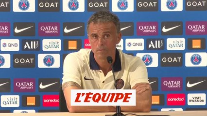 Luis Enrique : «Mbappé est parfait» - Foot - L1 - PSG
