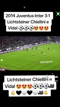 2014 Juventus-Inter 3-1 #lichtsteiner #chiellini Chiellini e #vidal Vidal ⚽️⚽️⚽️ #lamiajuve_ #juve #juventus #juventusfans⚪⚫ #storiadiungrandeamore #finoallafineforzajuventus⚪️⚫️ #finoallafine #forzajuve #juventusfans⚪⚫ #neiperte #viraltikto