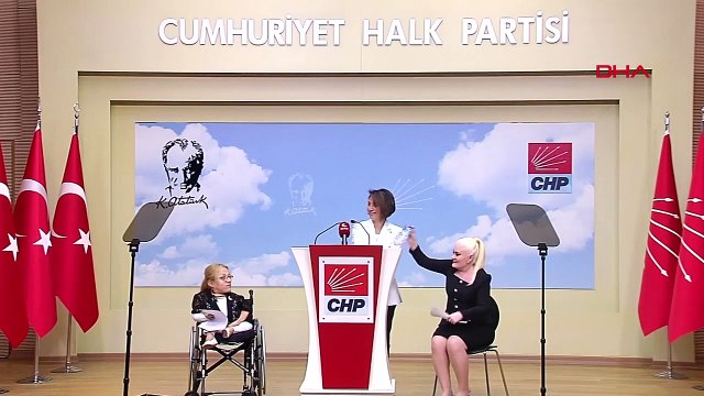 Le vice-président du CHP, Aylin Yaman, parle des rapports d'invalidité
